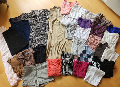 30tlg. Kleiderpaket Gr.  36 Sommer Opus, S. Oliver, Esprit, Street One Frauen