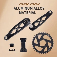 GOLDIX Mountain Bicycle Crankset CNC Hollow 1...
