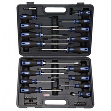 KS Tools ERGOTORQUEplus Schraubendreher- und Bit-Satz, 39-tlg