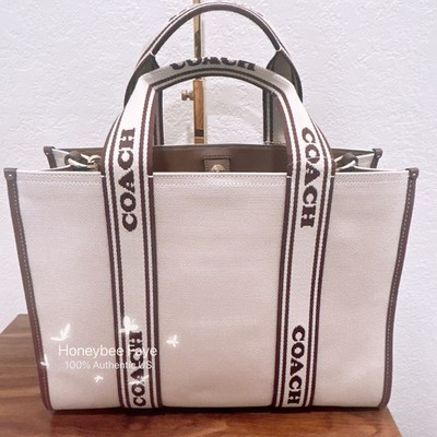 NWT Coach Smith Tote In Signature Canvas/leather CR101/CN058/CM067