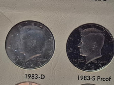1983-P , D  & -S PROOF KENNEDY Half Dollars