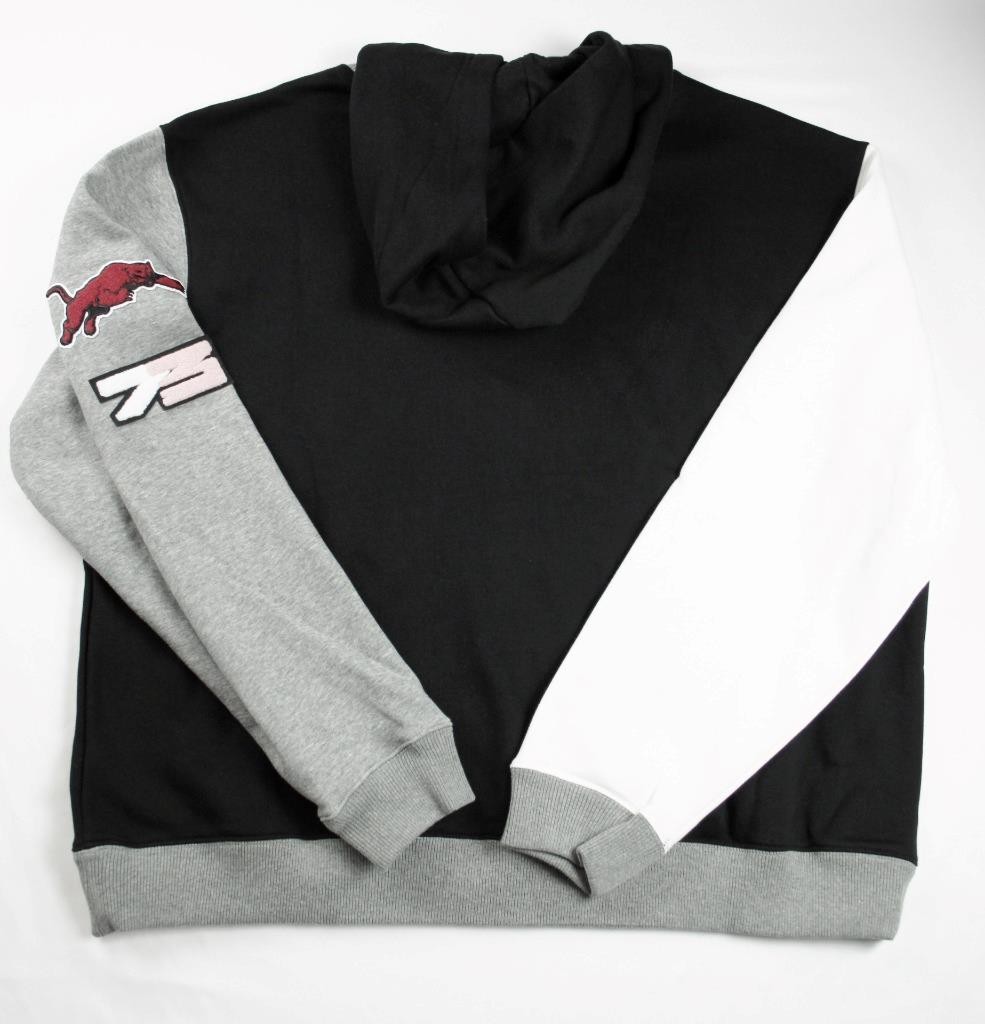 Puma Mens XL Hoodie Sweatshirt Pullover Enhanced Long Sleeve Black Gray $90 NEW thumbnail 10