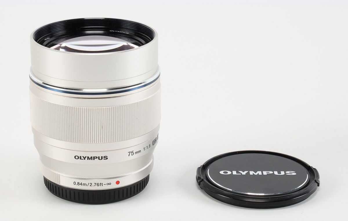 Olympus 75mm f/1.8 M.Zuiko Digital ED MSC Autofocus Lens for MFT