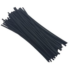 1000 PCS 10 Inch Plastic Twist Ties Reusable Black Cable Wire Bread Bags