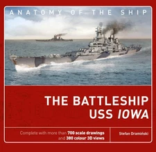 The Battleship USS Iowa (Anatomy of The Ship) by Draminski, Stefan [Hardback]