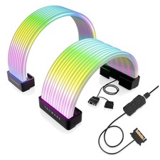 ARGB PSU Cable Extension Kit | RGB Lighting for PC Cables^``