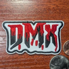 DMX Patch 90s Rap Hip Hop Ruff Rydaz Anthem Embroidered Iron On 1.5x2.8"