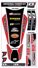 D'Cor Visuals Cor Red Universal Trim Kit (15-10-100)