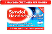 Syndol Headache Relief - 30 Tablets | Pain Relief - 1 PER CUSTOMER PER MONTH