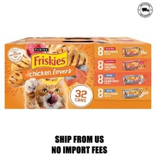 Purina Friskies Gravy Wet Cat Food Variety Pack, Chicken Lovers Prime Filets and