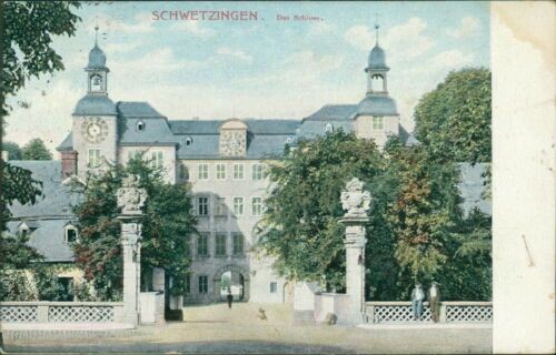 Ansichtskarte Schwetzingen Schloß um 1910 (b113)