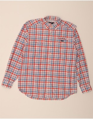 VINEYARD VINES Herren Hemd Medium rot kariert Nylon CR40