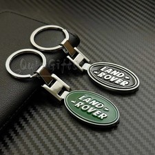 Land Rover Oval Logo Enamel Metal Key Ring Keychain 2 Color Options Land Rover Oval Logo Enamel Metal Key Ring Keychain 2 Color Options