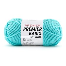 Premier Basix Chunky Yarn-Aqua - 3 Pack