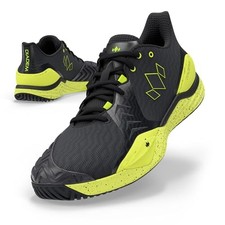 Diadem Court Burst Shoes 9.5 Black Neon Tennis Pickleball Performance Footwear