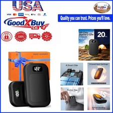 Rechargeable Hand Warmers 2 Pack, 3 Heat Levels, LED Display, Compact  Porta...