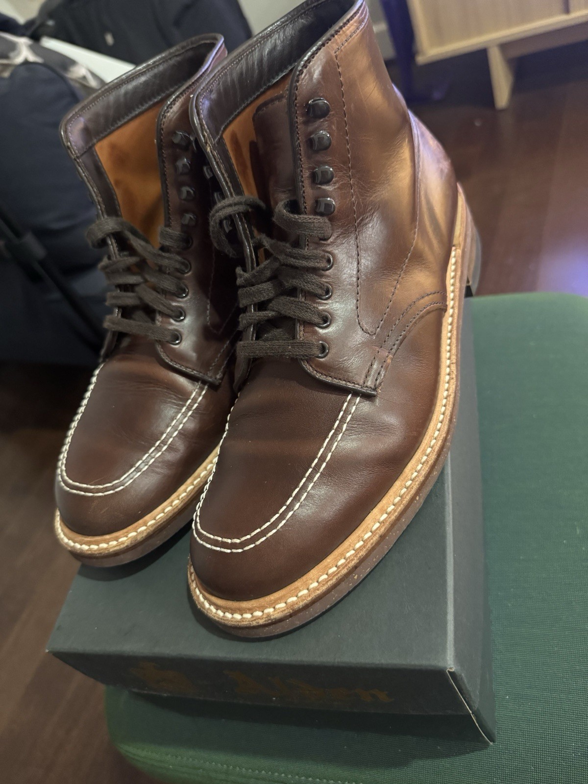 Alden 403 Brown Chromexcel Indy Boot