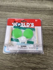 NEW World's Smallest Table Tennis Set - Ping Pong Toy w/ Net, Paddles & Ball