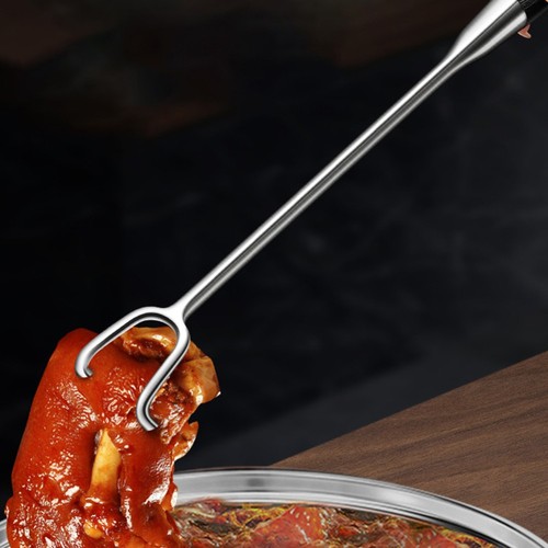 Stainless Steel Meat Hook Barbecue Rack Cooking Flipper Bbq Food - Picture 3 of 12