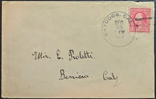 Cayucos CA 4-Bar 1915 San Luos Obispo County