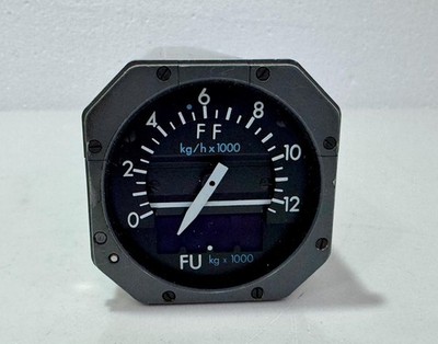 Thomson-CSF FF/FU Fuel Flow Indicator 63600-050-2 | Boeing 747 Simulator Avionic