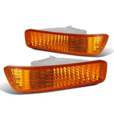 Fits 1992-1993 Acura Integra Amber Bumper Lights Signal Parking Lamps Pair 92-93 Fits 1992-1993 Acura Integra Amber Bumper Lights Signal Parking Lamps Pair 92-93