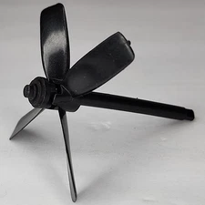 1984 Vintage Gi Joe Cobra Water Moccasin Fan Shaft Vehicle Part Piece Hasbro