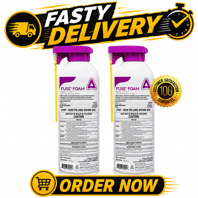 Fuse Foam Termiticide & Insecticide - Fipronil - 15 oz Aerosol (2 Pack)