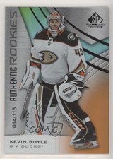 2019 SP Game Used Authentic Rookies Orange Rainbow 14/118 Kevin Boyle #124 z6b