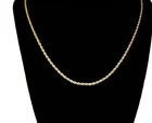 Vintage Trifari Gold Tone Rope Necklace, Gift For Her, Twist Necklace, Jewelry