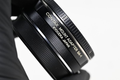 CONTAX マウントアダプター GA-1 Contax Mount Adapter GA-1 for CY Mount Lens to G1 / G2 (#B92) | eBay