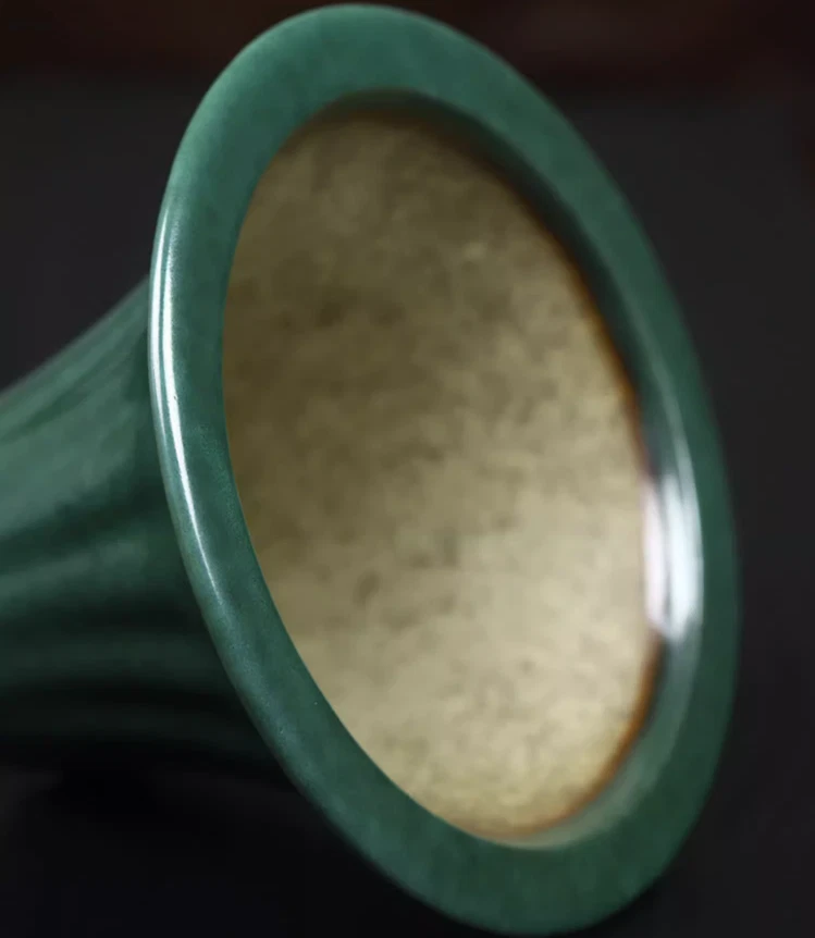 Maceta de árbol bonsai redonda a mano esmalte Zisha antiguo chino de colección de 8,8 pulgadas Foto 3 de 4