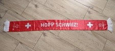 Football Fans Scarf Switzerland National Team Red Soccer Scarf Polyester