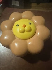 Mister Donut PON DE LION Lunch Plate Bento Box Pon de ring Unused Japan EUC RARE