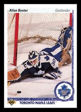 Allan Bester #241 1990-91 Upper Deck French Toronto Maple Leafs