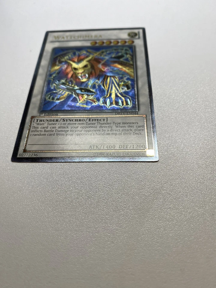 Yugioh Wattchimera 1st Edition Ultimate Rare DREV-EN044 LP - Image 2 of 4