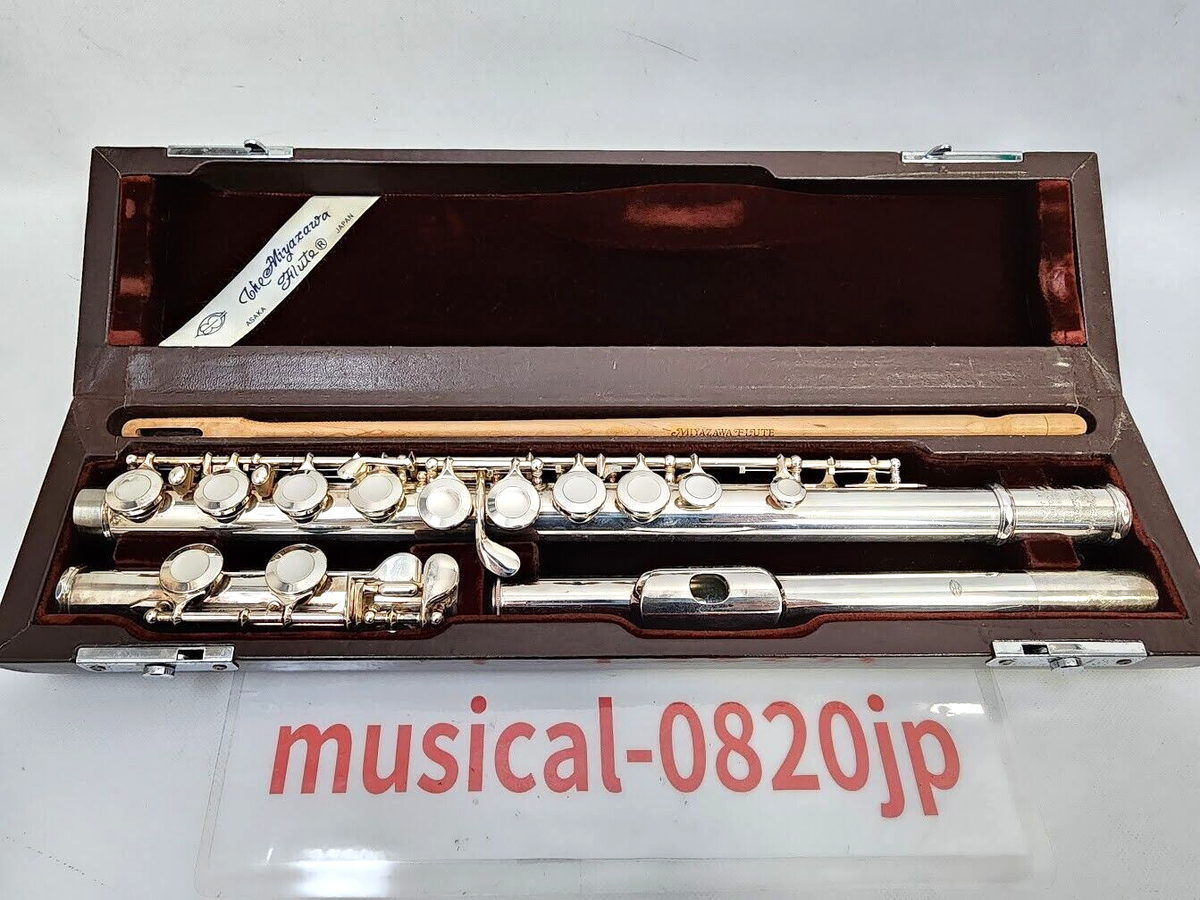 Miyazawa MS-70S Wind Instruments Flute sterling silver Miyazawa MS-70S Wind Instruments Flute sterling silver