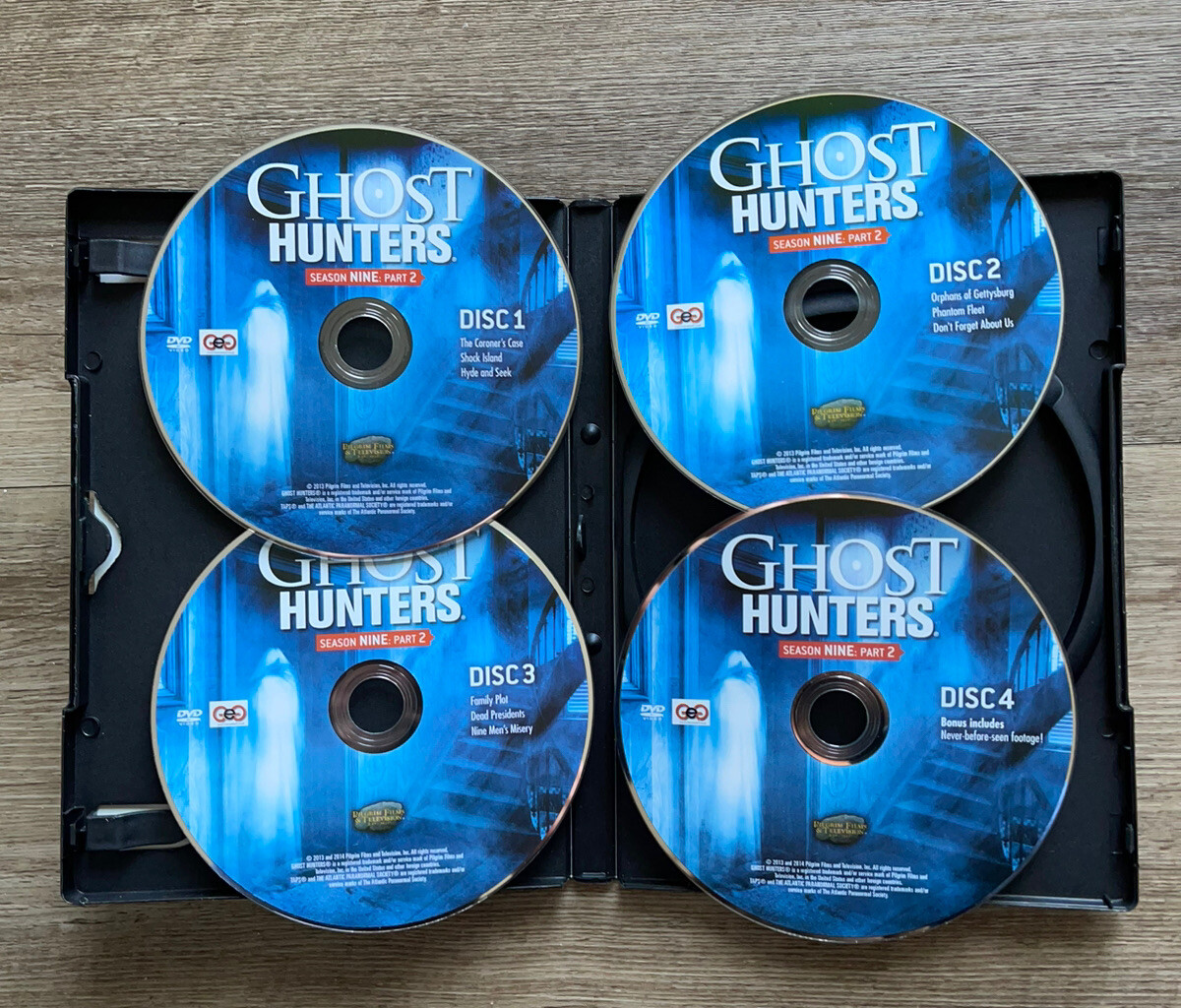 Ghost Hunters: Season 9, Part 2 (DVD, 4-disc Box Set) SyFy