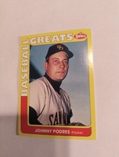 JOHNNY PODRES 1990 SWELL BASEBALL GREATS #73 FREE SHIPPING
