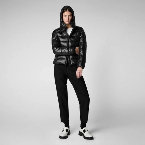 JACKE €290,00 - 30% SAVE THE DUCK DAMEN COSMARY SCHWARZ - Bild 3 von 5