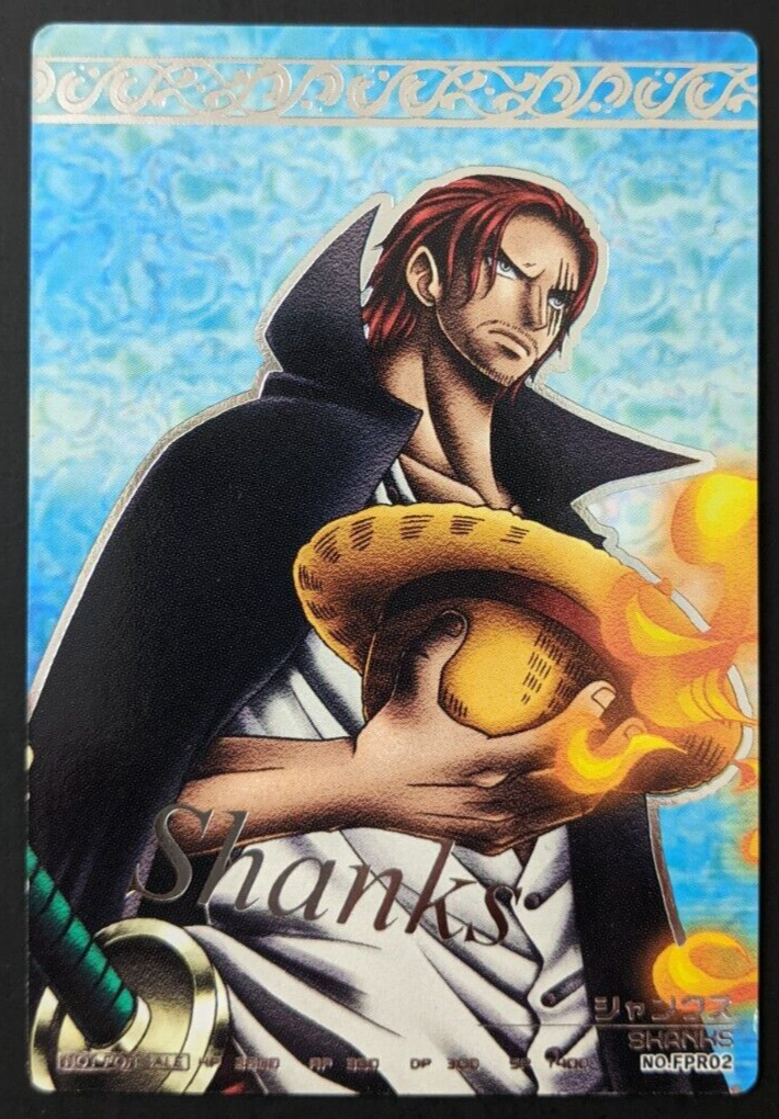 Shanks FPR02 One Piece AR Formation Carddass CCG TCG PROMO Card