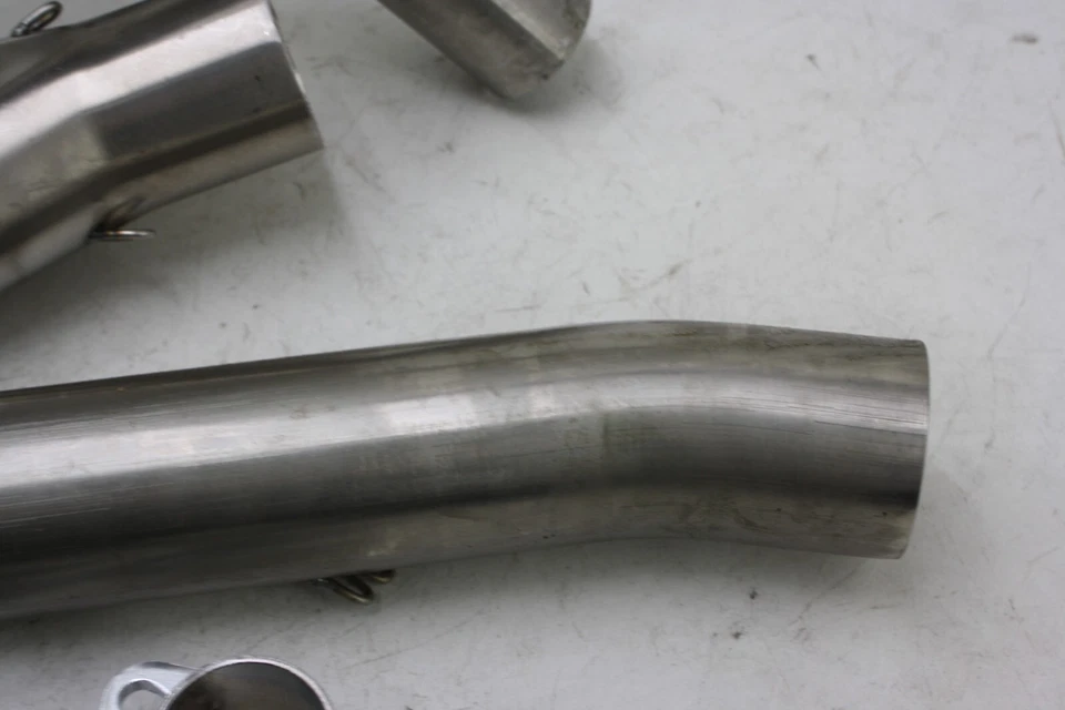 NOS 97-00 SUZUKI GSXR600 ACERO INOXIDABLE CABEZALES DE ESCAPE COLECTOR TUBO TRASERO Foto 4 de 4