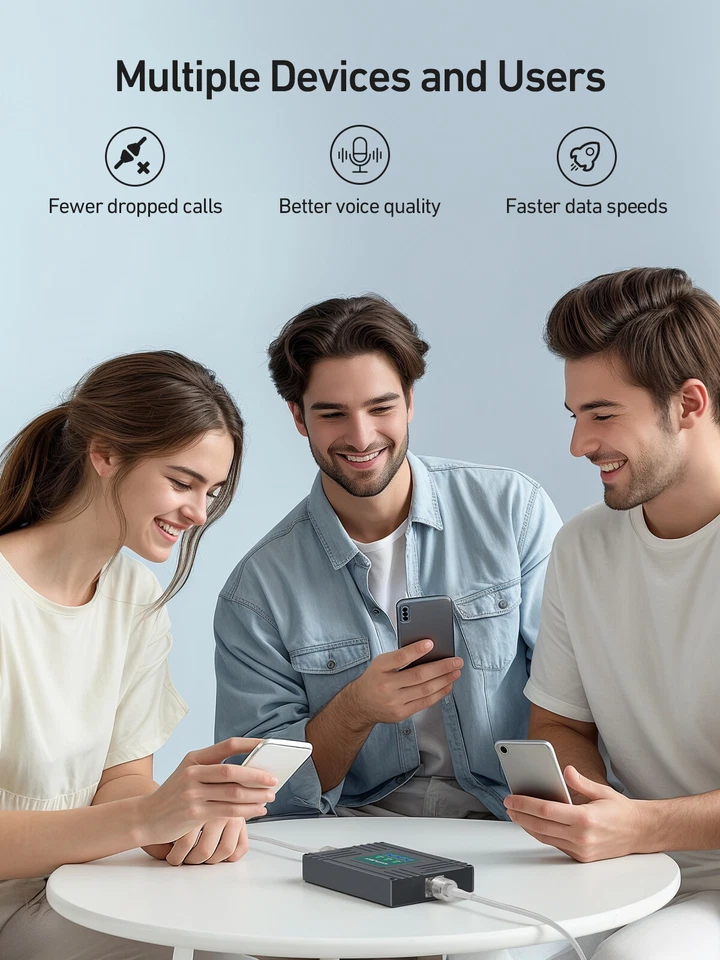 5G 4G Cell Phone Signal Booster 700/850MHz for AT&T Verizon Band 12/17/13/5 Kit - Image 4 of 4