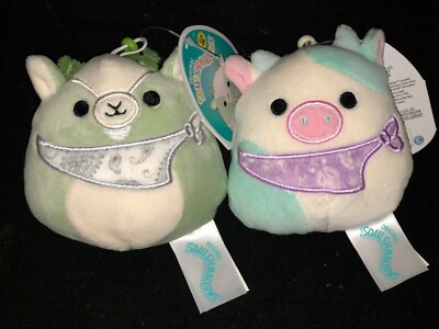 Squishmallows EASTER 2022 CLIP-ON PALMER BELANA NEW WITH TAGS 