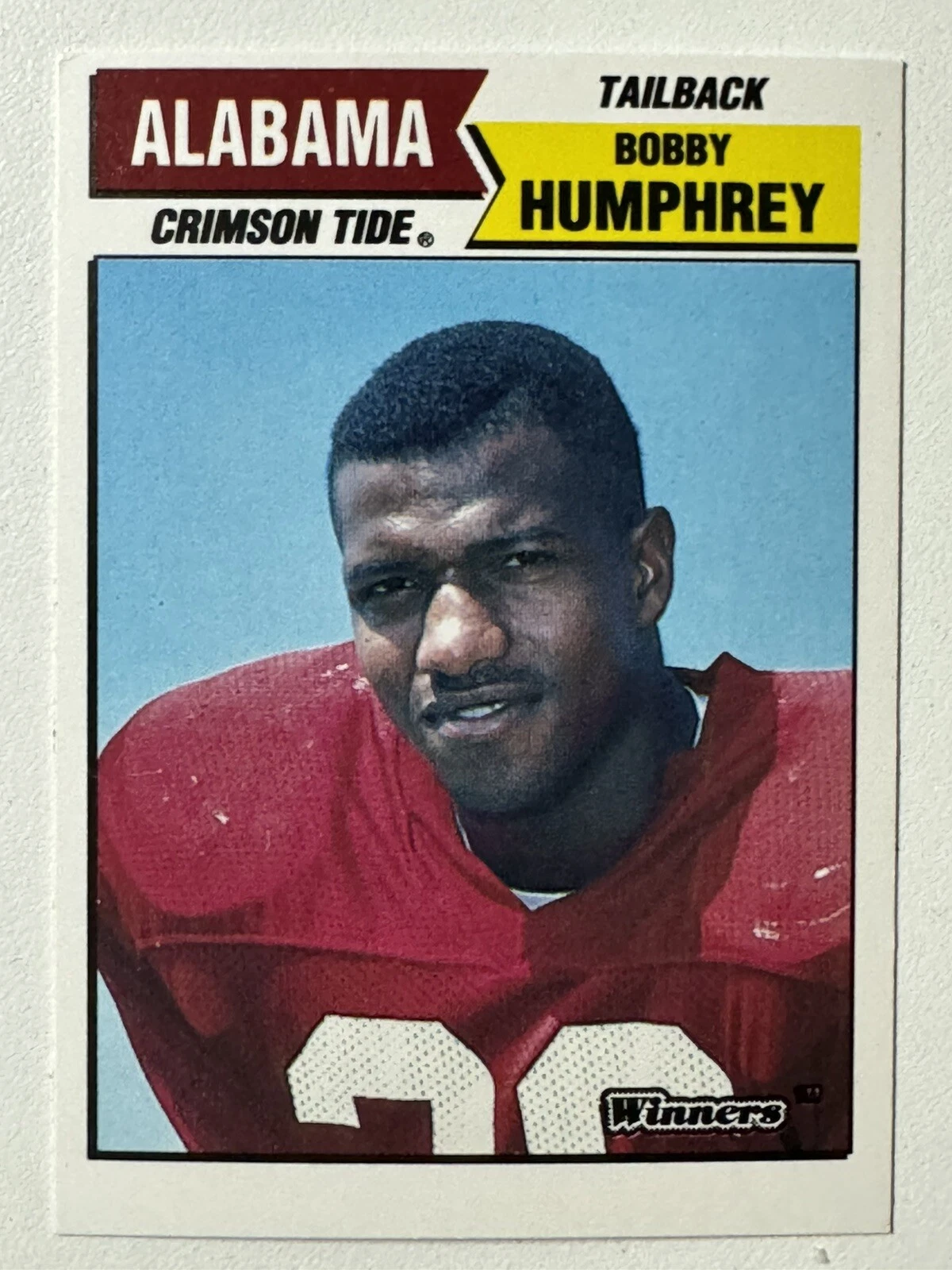 Bobby Humphrey trading card
