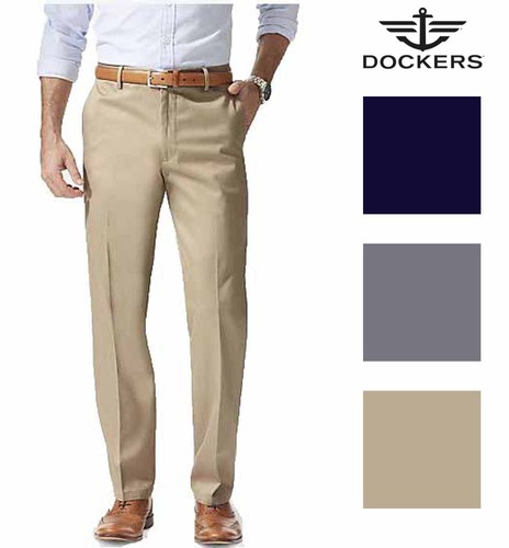 Dockers Caqui para Hombre Firma Original Corte Recto Pantalones frente  plano | eBay