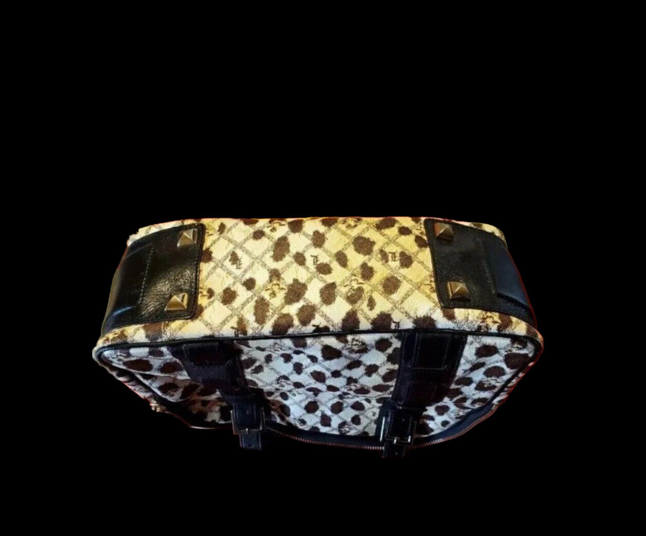 L.A.M.B. Gwen Stefani Logo / Leopard Oxford Satch… - image 5