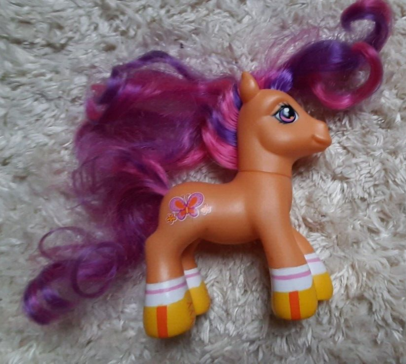 Poney My Little Pony G2 – Hasbro – Curly – Édition Fancy Dress Ball