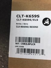 Samsung CLT-K659S SU227A CLX-8650/8640 OEM BLACK toner cartridge BNIB SEALED