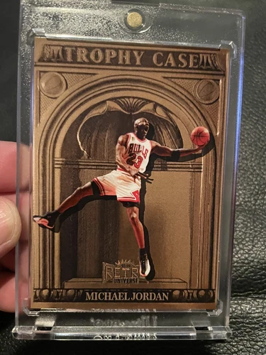 Michael Jordan Fan Made “trophy Case” Card /150 New